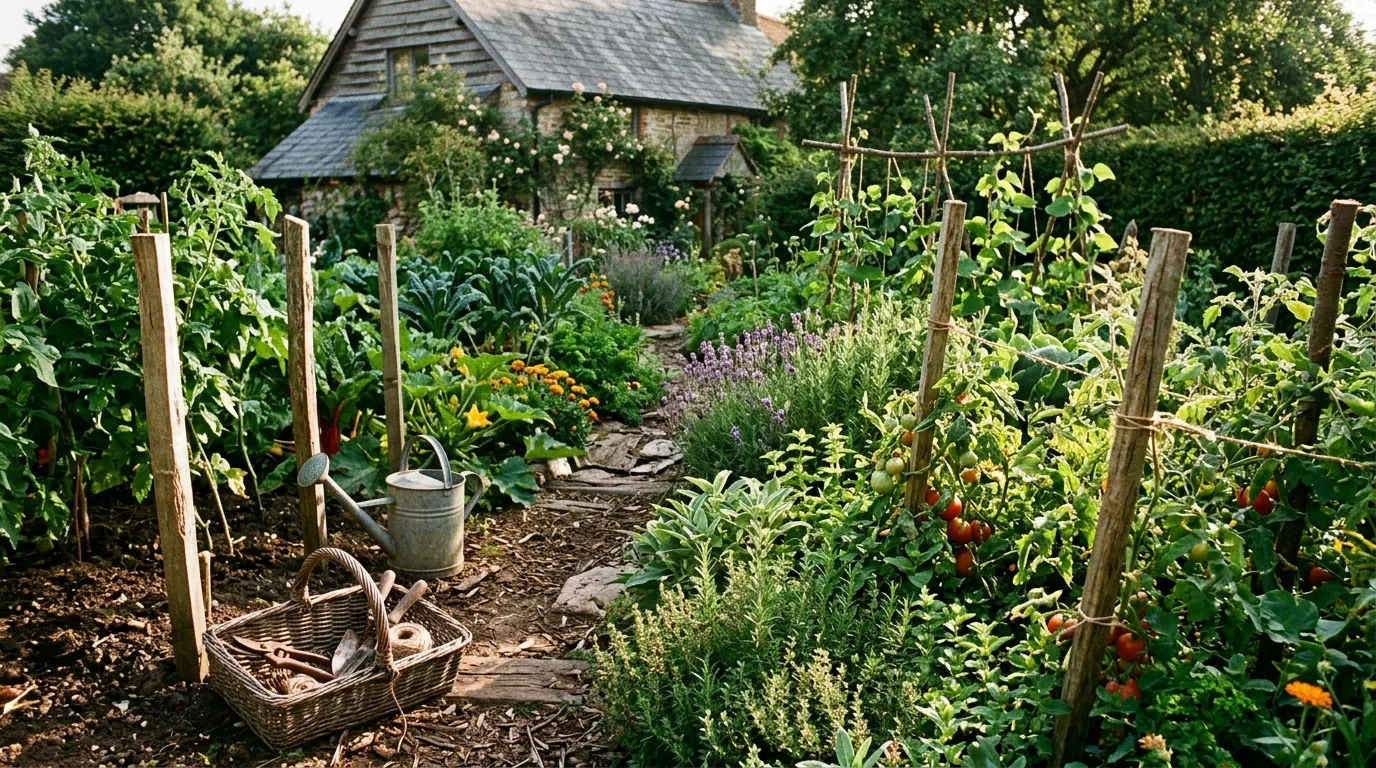 Untamed Herb and Vegetable Patch